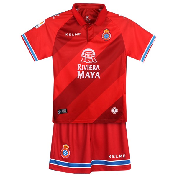 Camiseta Español Tercera equipo Niños 2018-19 Rojo
